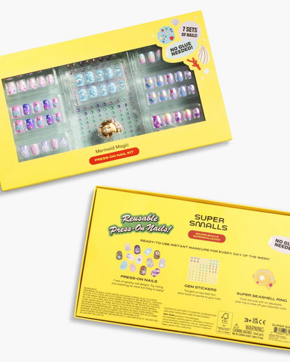 SUPER SMALLS | PRESS ON NAILS | MERMAID