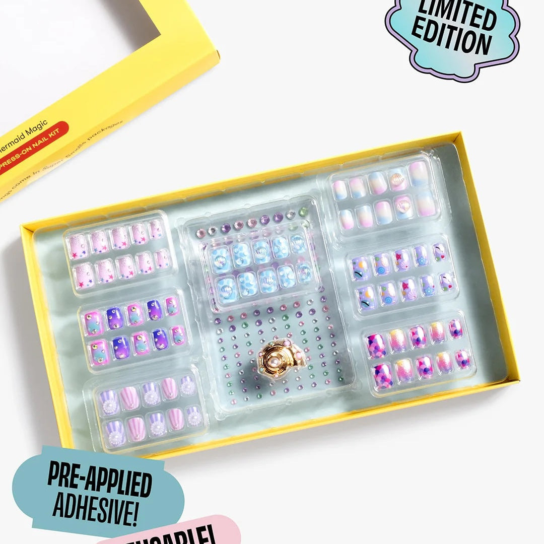 SUPER SMALLS | PRESS ON NAILS | MERMAID