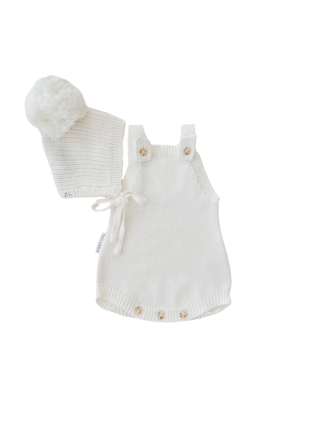 Ziggy Lou Romper - Milk