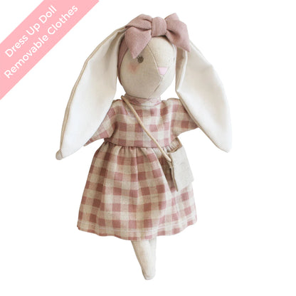 Alimrose Mini Sofia Bunny Doll | Rose Check