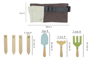 Garden Belt with Tools and Name Tag