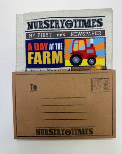 JO & NICS CRINKLY CLOTH BOOKS | FARM