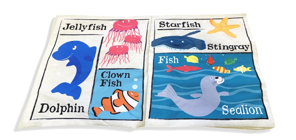 JO & NICS CRINKLY CLOTH BOOKS | UNDER THE SEA