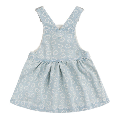 KYNDBABY WASHED DENIM PINAFORE DRESS
