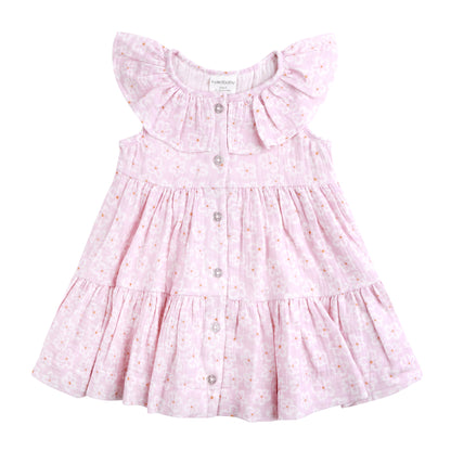 KYNDBABY TIERED FRILL DRESS | FRANGAPANI