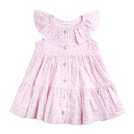 KYNDBABY TIERED FRILL DRESS | FRANGAPANI