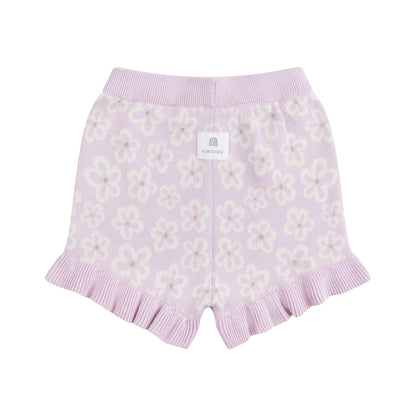 KYNDBABY JACQUARD KNIT FRILL SHORT | FRANGAPANI