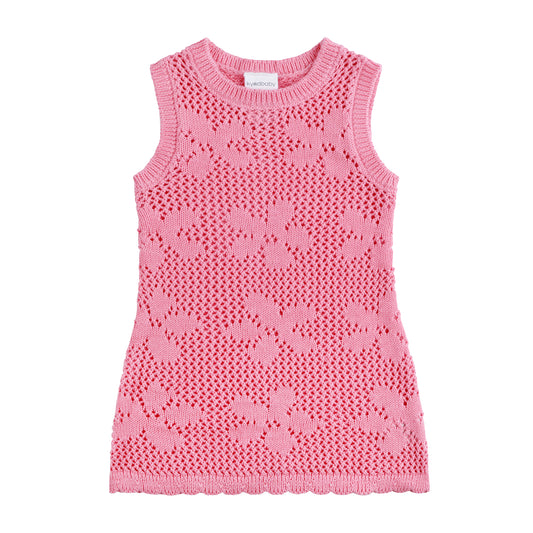 KYNDBABY CROCHET DRESS | STRAWBERRY