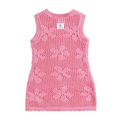 KYNDBABY CROCHET DRESS | STRAWBERRY