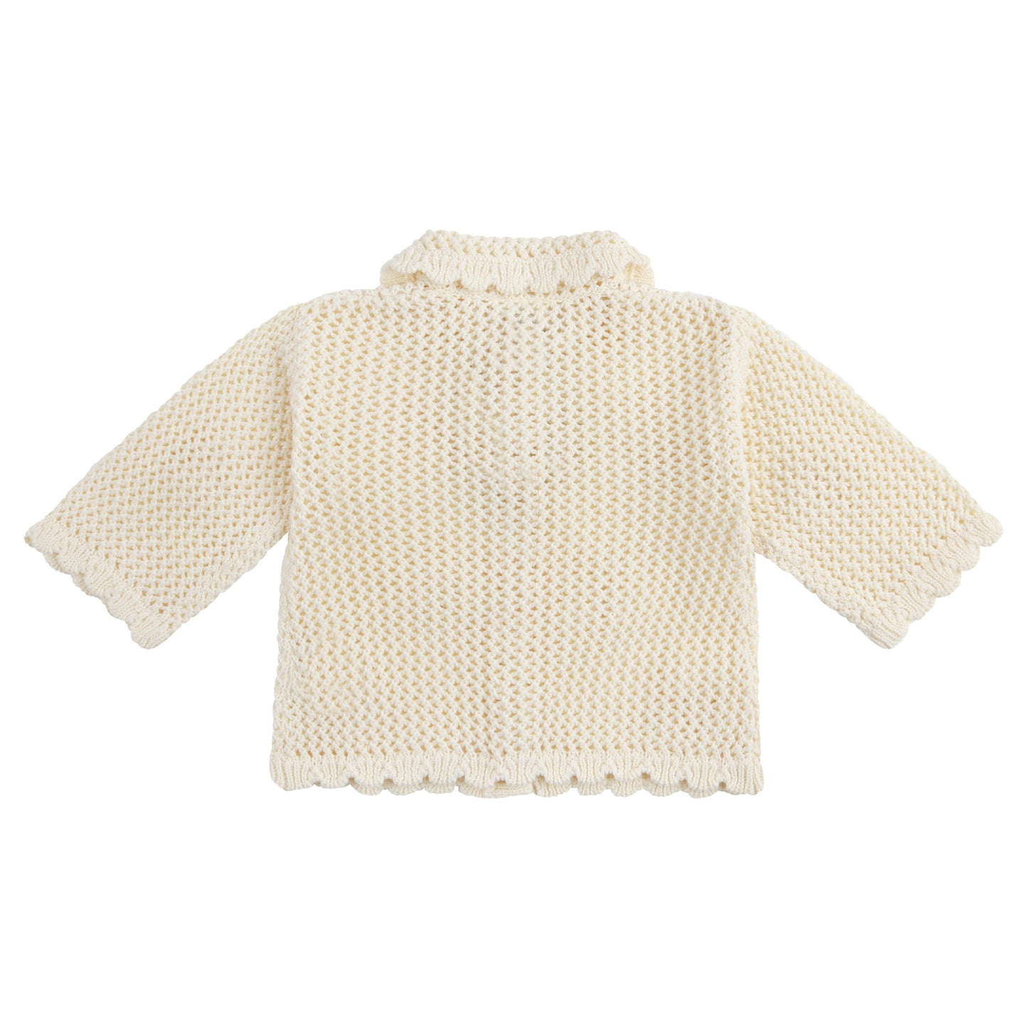 KYNDBABY CROCHET CARDIGAN | VANILLA