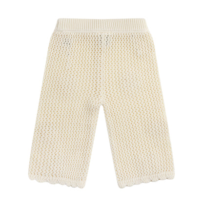 KYNDBABY CROCHET FLAIR PANT | VANILLA