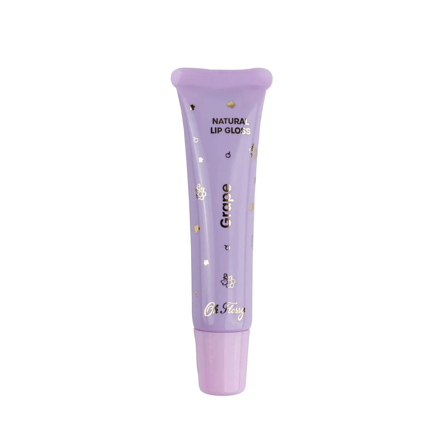 Oh Flossy Natural Lip Gloss | Grape