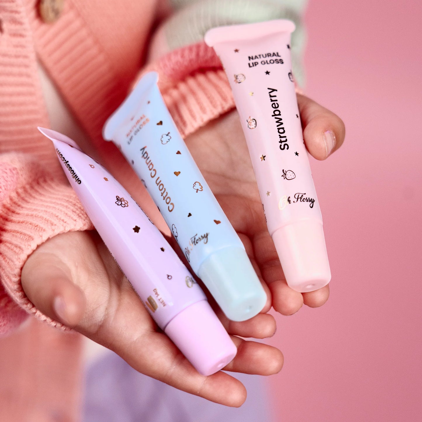 Oh Flossy Natural Lip Gloss | Grape