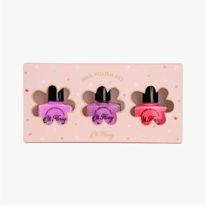 oh flossy natural nail polish - angus and dudley