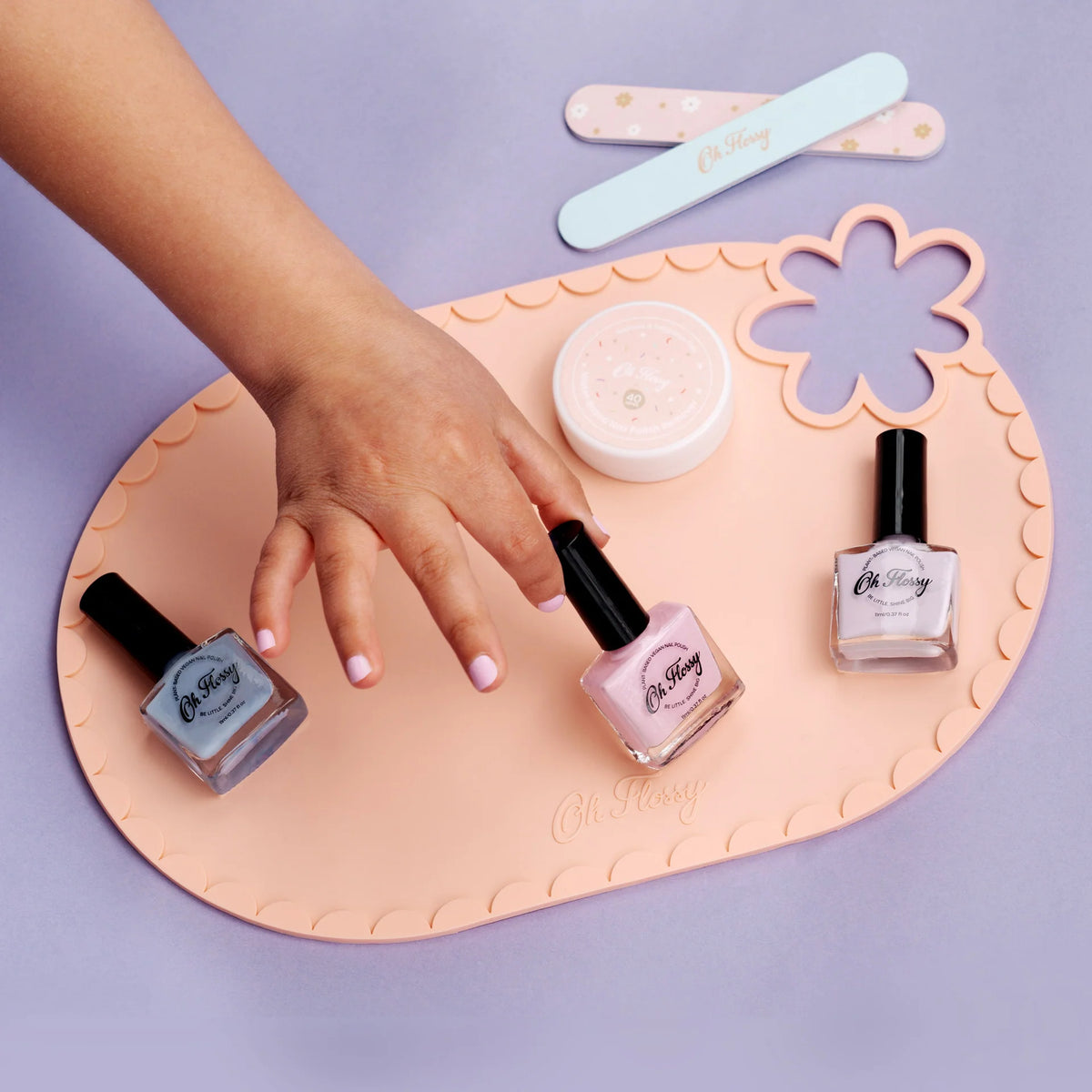 OH FLOSSY | MESS FREE NAIL PAINTING MAT