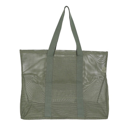 SANDE KIDS BEACH HAULER MESH BEACH BAG | PANDANUS GREEN