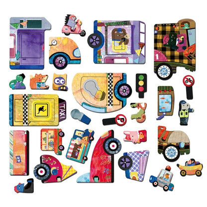 MIEREDU TRAVEL MAGNETIC BOX | CARS