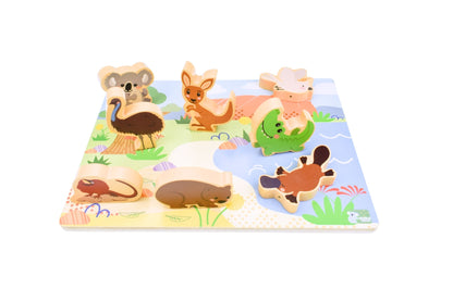 Chunky 3D Puzzle - Bush Buddies Australian Animals