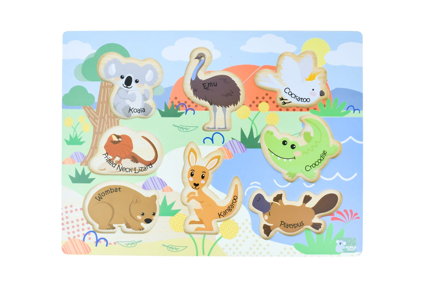 Chunky 3D Puzzle - Bush Buddies Australian Animals