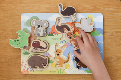 Chunky 3D Puzzle - Bush Buddies Australian Animals