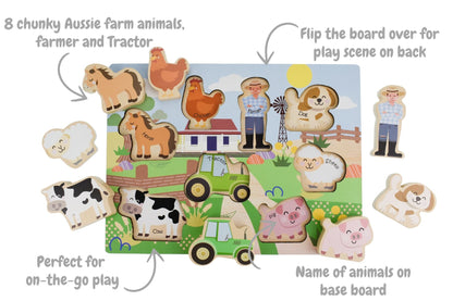 Chunky 3D Puzzle - Farm