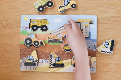 Chunky 3D Puzzle - Construction Vehicle