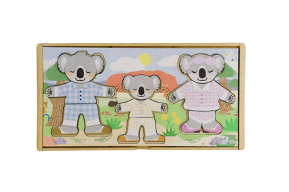 Dressing Koala Wooden Puzzle