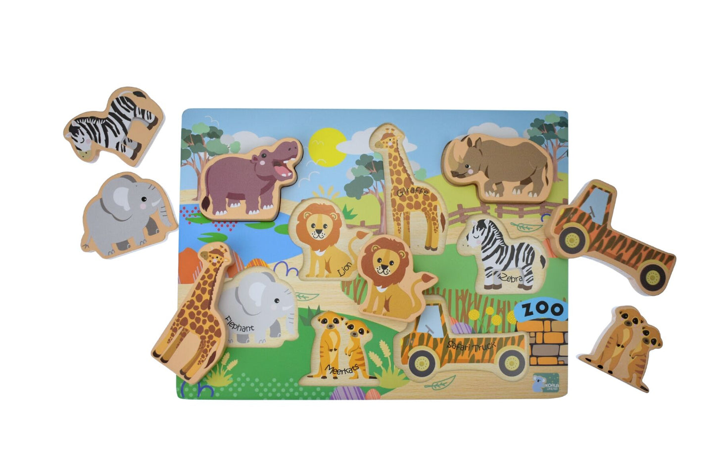 Chunky 3D Puzzle - Zoo
