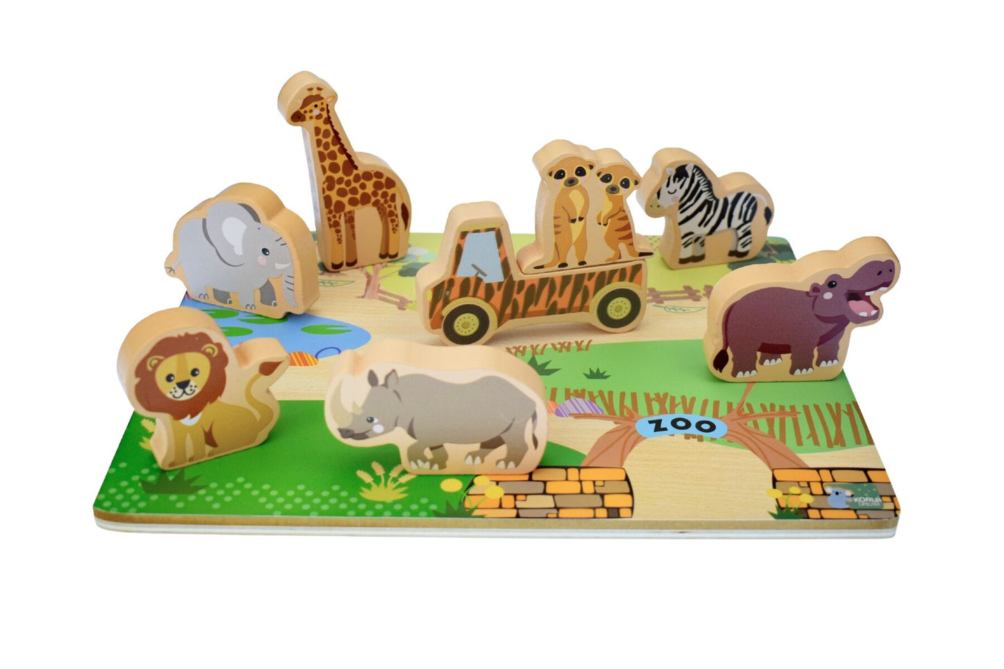Chunky 3D Puzzle - Zoo