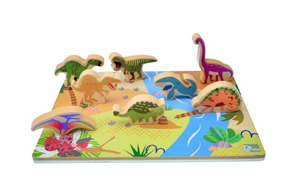 CHUNKY 3D PUZZLE | DINOSAUR