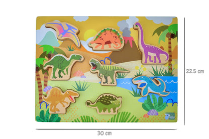 CHUNKY 3D PUZZLE | DINOSAUR