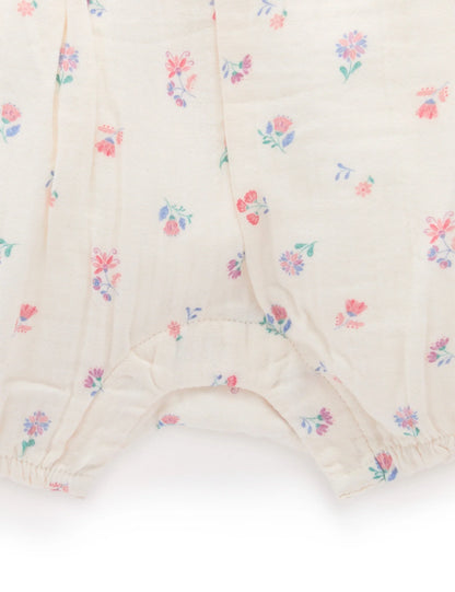 PUREBABY MARIGOLD FIESTA ROMPER