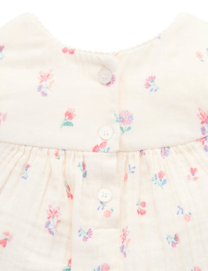 PUREBABY MARIGOLD FIESTA ROMPER