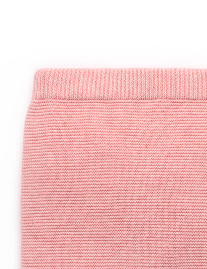 PUREBABY KNIT LEGGINGS | BLUSH PINK