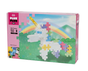 Plus-Plus - BIG Pastel Unicorn - 50 pcs