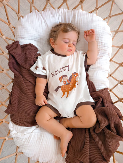 BLOSSOM AND PEAR SLOUCH ROMPER | HOWDY