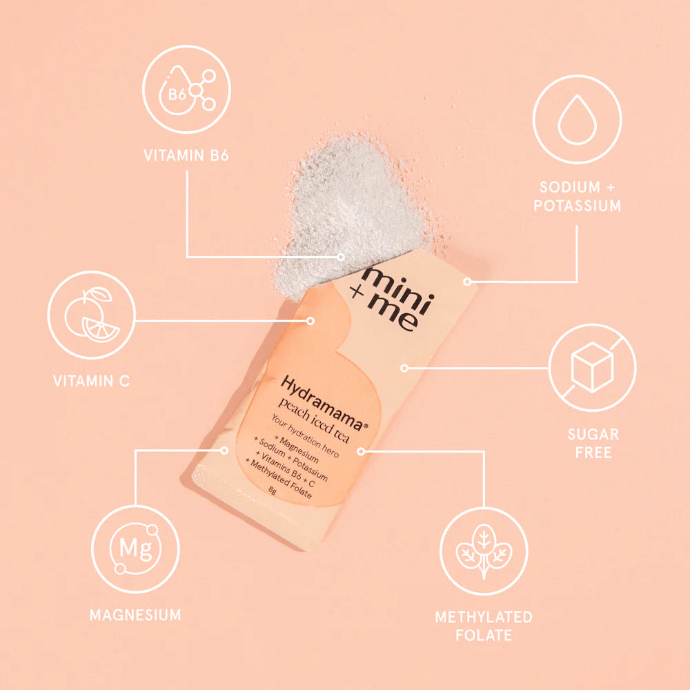 MINI + ME HYDRAMAMA | PEACH ICED TEA