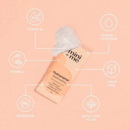 MINI + ME HYDRAMAMA | PEACH ICED TEA