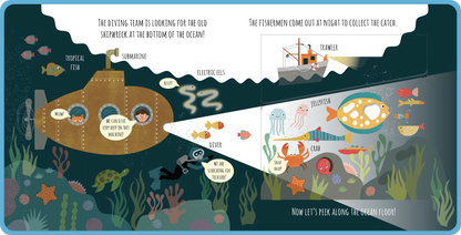 PEEK INSIDE BOOK | OCEAN