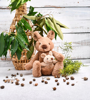 Petite Vous Soft Toy - Koko and Jojo Kangaroo