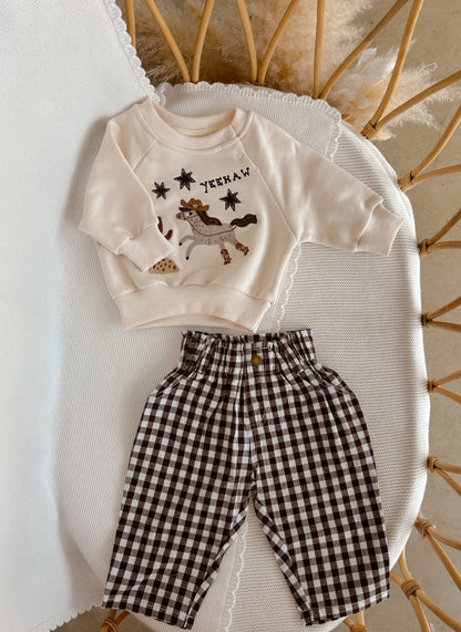 BLOSSOM AND PEAR CREW SWEATER | YEEHAW