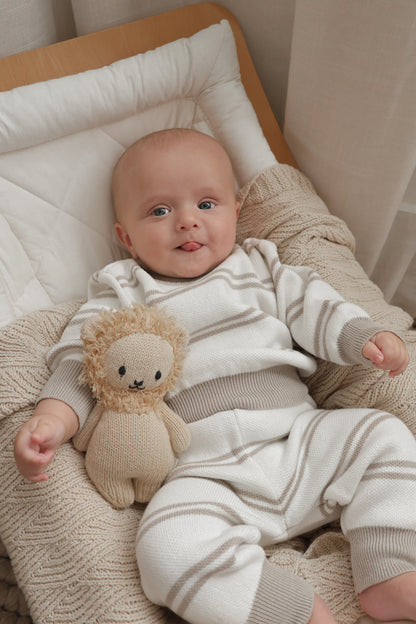 KOZY CLUB KNIT SET | VANILLA LATTE