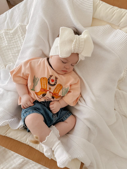 BLOSSOM AND PEAR SLOUCH T SHIRT | WILD AT HEART