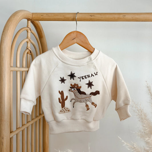 BLOSSOM AND PEAR CREW SWEATER | YEEHAW