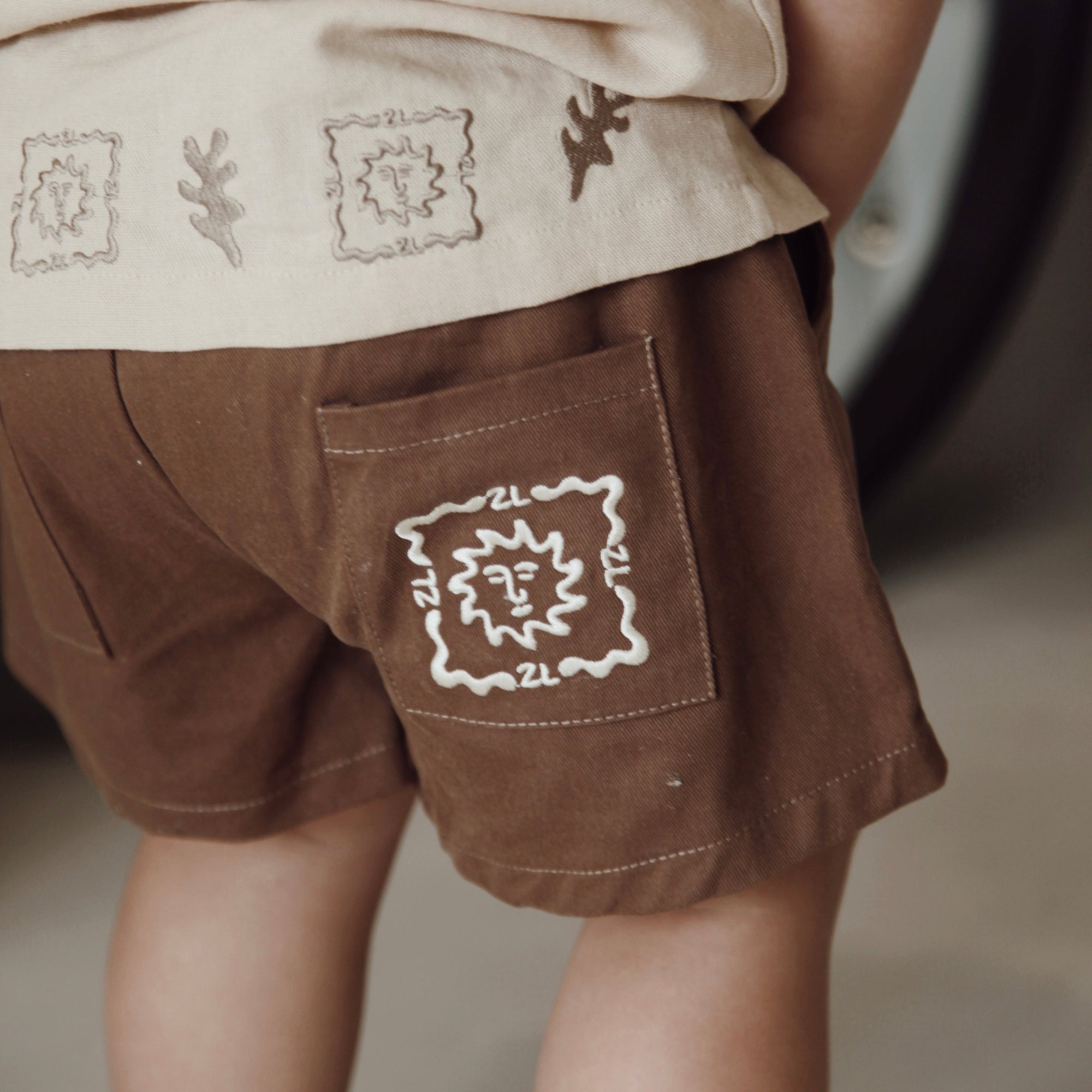 ZIGGY LOU CANVAS SHORTS | SORRENTO