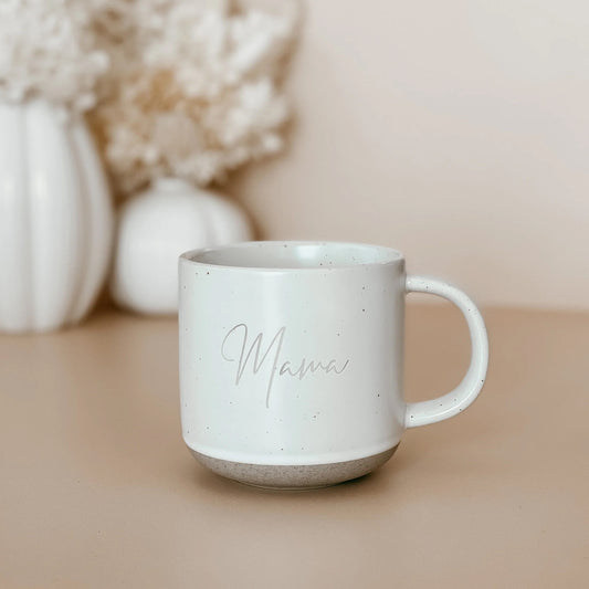 BLOSSOM AND PEAR CERAMIC MUG | MAMA - Angus & Dudley Collections