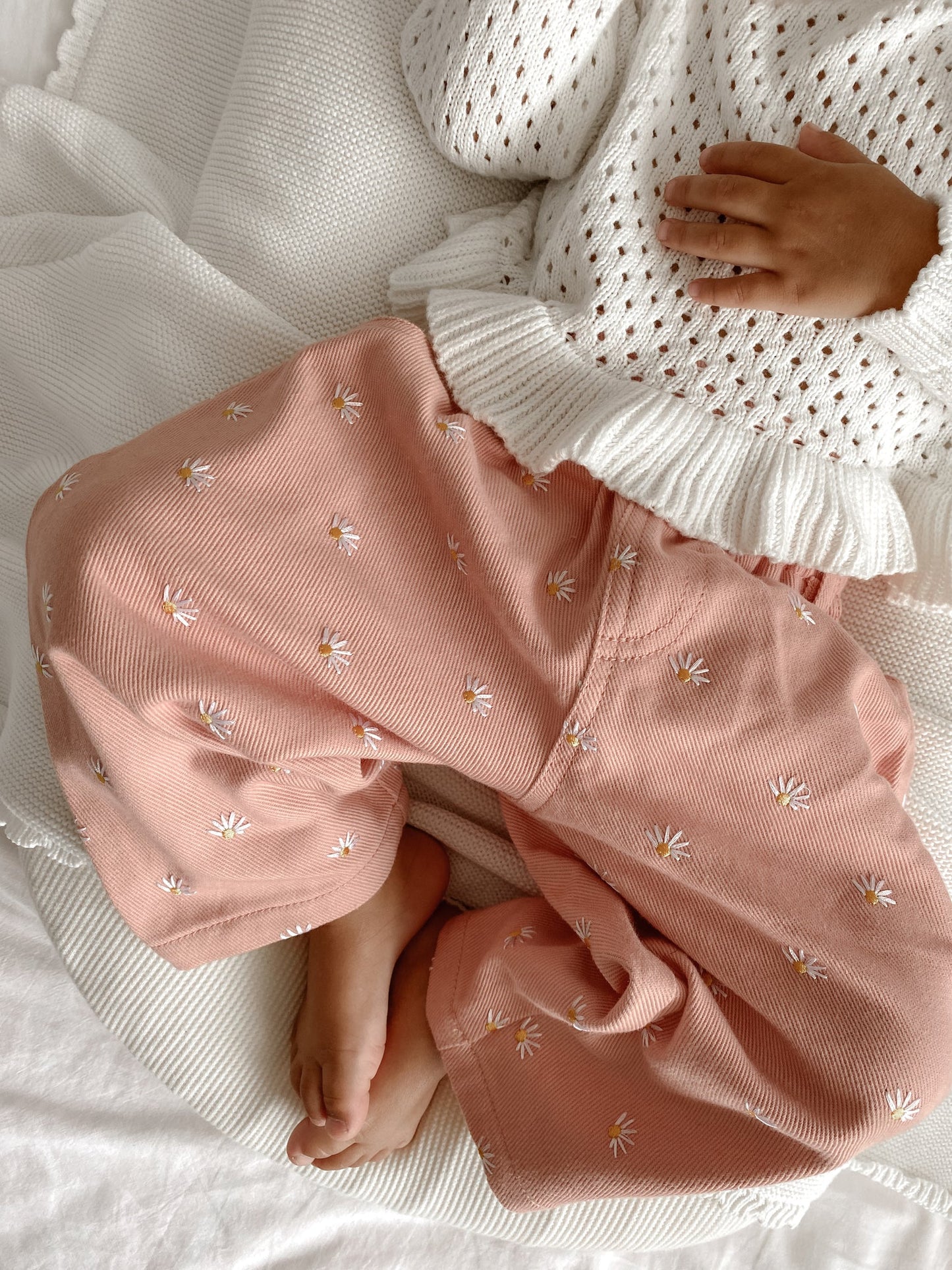 BLOSSOM AND PEAR DENIM JEANS | DAISY PINK