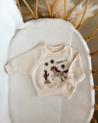 BLOSSOM AND PEAR CREW SWEATER | YEEHAW