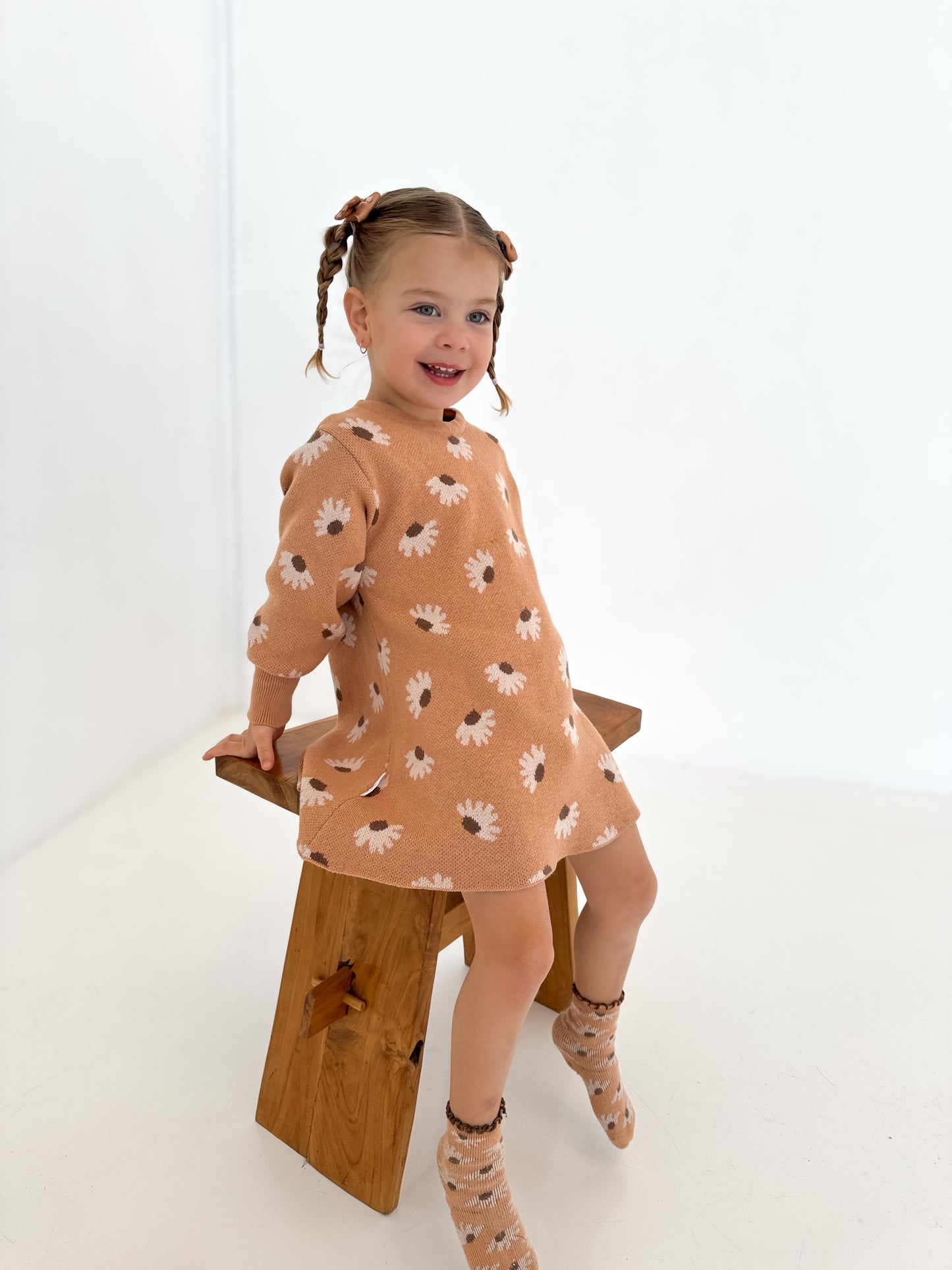 ZIGGY LOU LONG SLEEVE DRESS | HAZEL