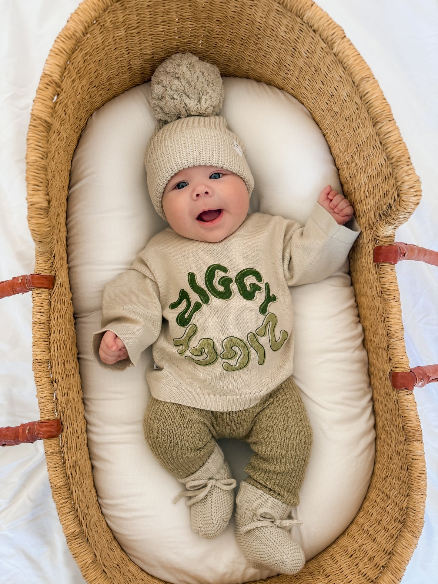 ZIGGY LOU LONG SLEEVE TEE | MOSS